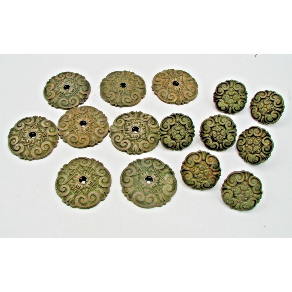 Lot 15 USA Drawer Cabinet Furniture Knobs Pulls Handles Floral French Victorian